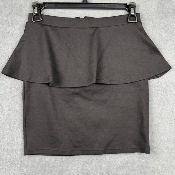 Bershka Dresses & Skirts - Bershka Black Peplum Pencil Skirt Women's Size S